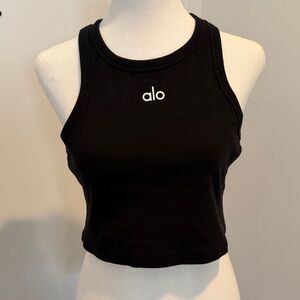 ALO Yoga Black Crop Top